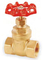 Threaded 175Psi 1/2" OS & Y Brass Gate Valve For Oil / Gas / Water