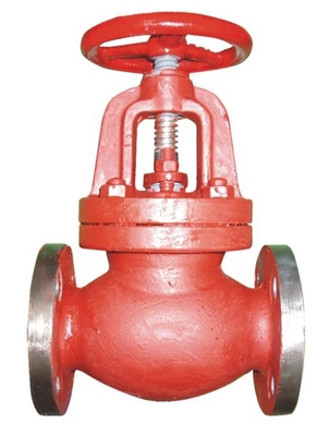 Bronze Trim Cast Iron Flanged Globe Valve Nodular DN65 PN16  Part No. DIN 3202-F1