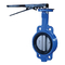 6 10 Wafer Style Butterfly Valve / Food Grade Exhaust Butterfly Valve