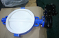 OEM Ductile Iron Butterfly Valves For Crude Oil , Natural Gas Media
