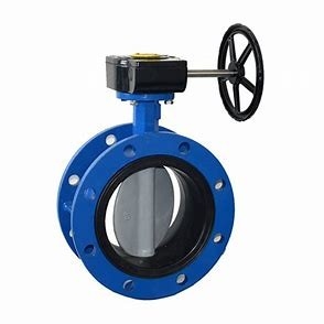 PN10 Three Way Cast Iron Lug Type Manual Butterfly Valves