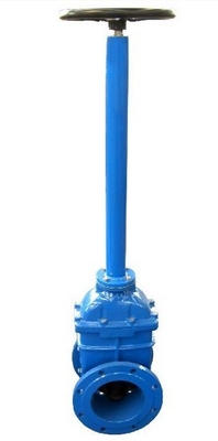 Anti - Corrosion Extend Stem Resilient Seated Gate Valve With Surface Box DN50