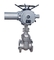 Flanged Cast Steel Oil Gas Gate Valve Full Bore With Electric Actuator Operator