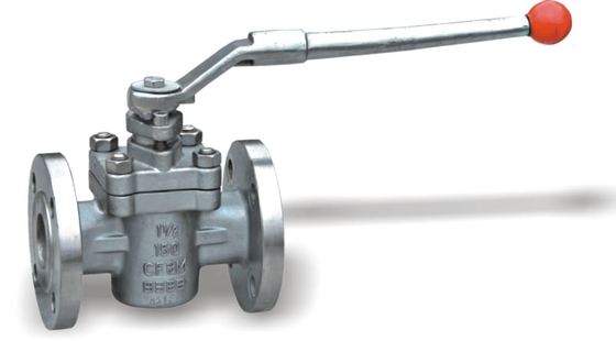 ANSI PTFE Lubricated Plug Valve For Water , Cast Steel Sleeved Plug Valves