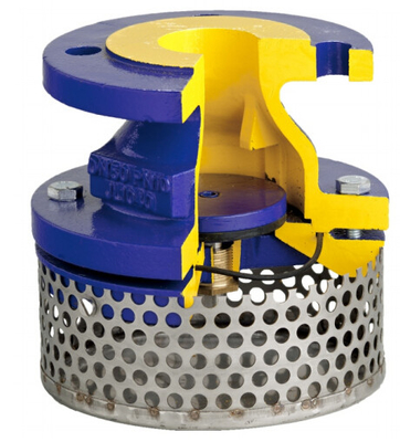 Lift Type Silent Check Stainless Steel Foot Valve DIN / BS / AWWA / JIS