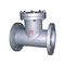 Stainless Steel Screen Water Meter Strainer With Flat Face PN10 , T Type Filter