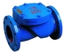 Rubber Flapper Swing Check Valve Flanged For Pipeline With 45 Degree