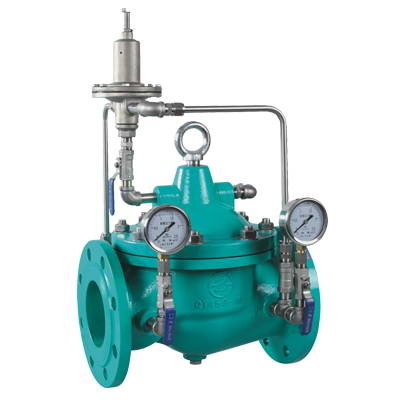 Emergency Shut Down Off Valve / Pressure Reducer Valve For Fire - Fighting Water