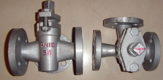 Single Or Double Flush Lubricated Plug Valve 3 Way 10 Inch 300lbs API 6D