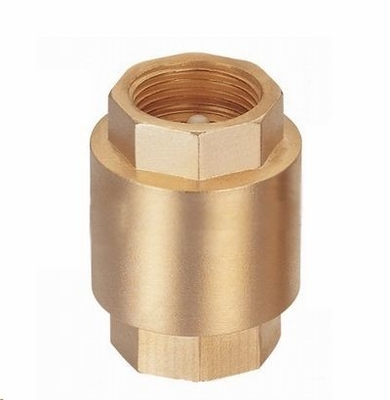 Brass Vertical Check Valve Size From ½” Up to 2” Connect By Thread BSP NPT