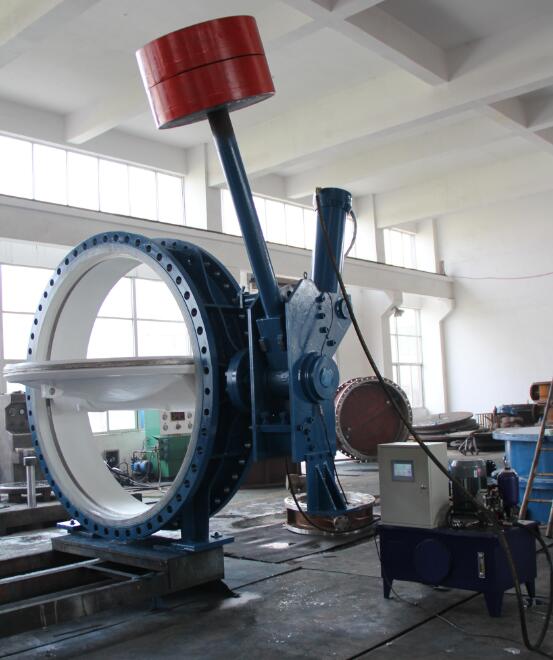 Long Pattern Hydraulic Butterfly Check Valve Made By ASTM A216 GR WCB