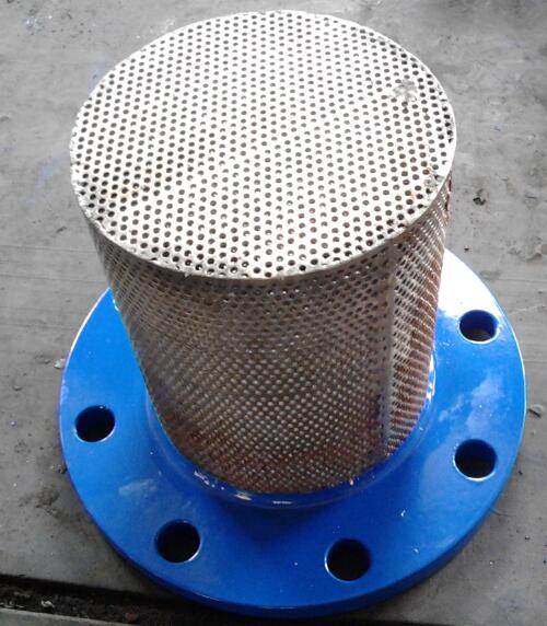 Thread Connect Suction Pipe Strainer , Stainless Steel Basket Strainer
